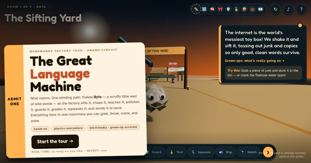 Screenshot of the LLM Lifecyle demo