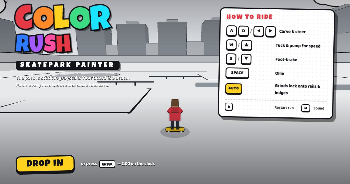 Screenshot of the Skate Park demo
